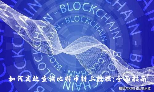 如何高效查询比特币链上数据:全面指南