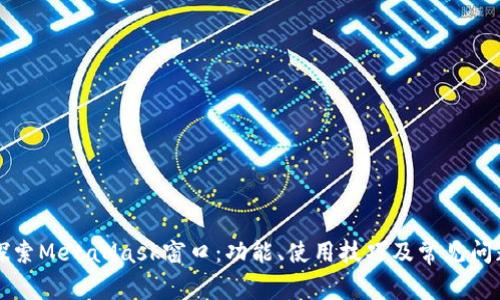 深入探索MetaMask窗口：功能、使用技巧及常见问题解答